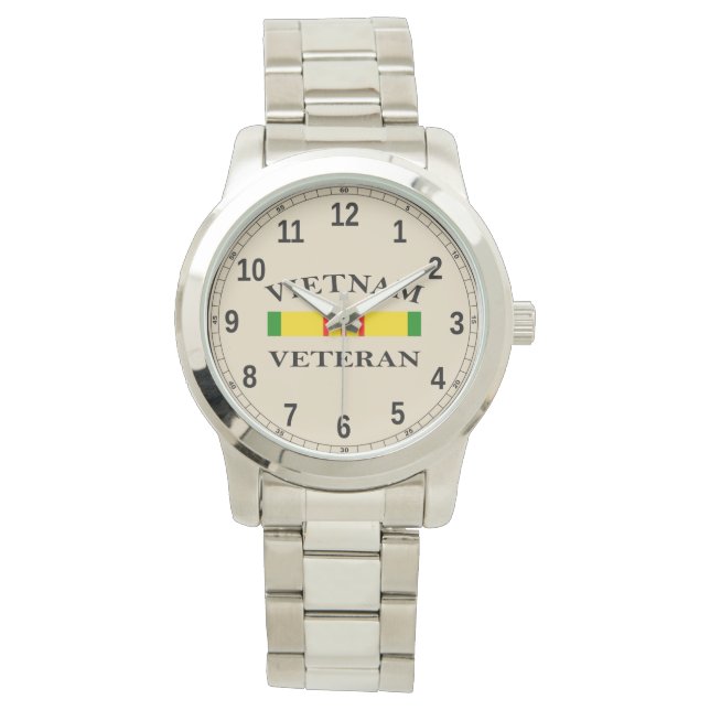 Vietnam Veteran Watch Armbandsur (Framsida)