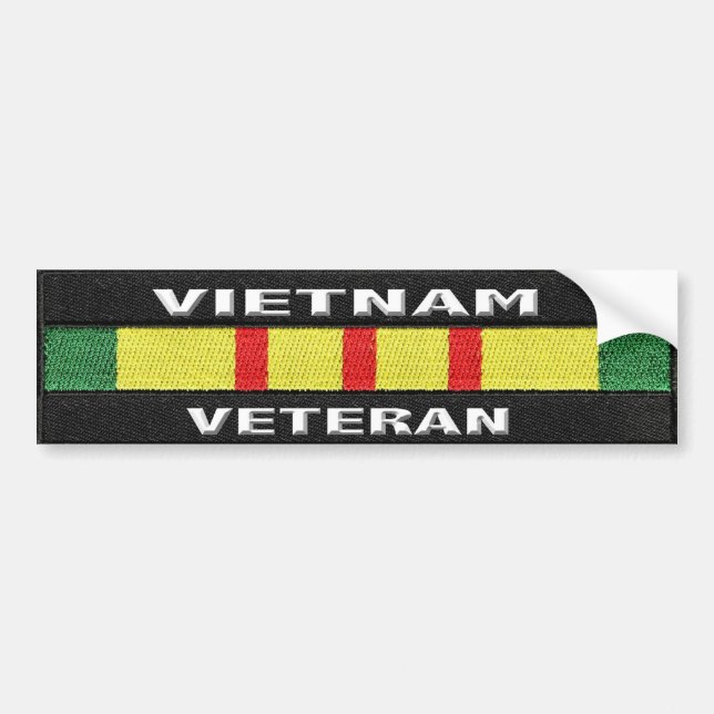 Vietnam veteranbildekal bildekal (Framsidan)