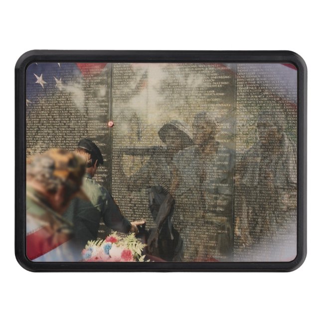 Vietnam Veteranernas hyllning Dragkroksskydd (Framsidan)