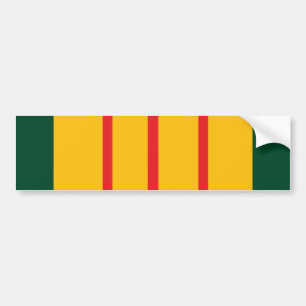 Vietnam veteranflagga bildekal