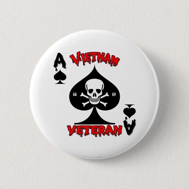 Vietnam veterangåvor 68-69 knapp (Framsida)