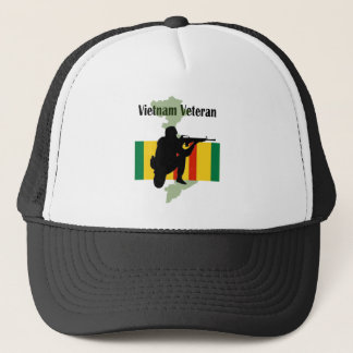 Vietnam veteranhatt truckerkeps