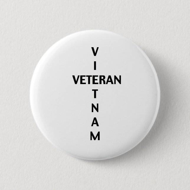 Vietnam veterankor (knäppas), knapp (Framsida)