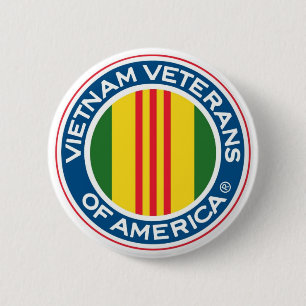 Vietnam Veterans Button Knapp
