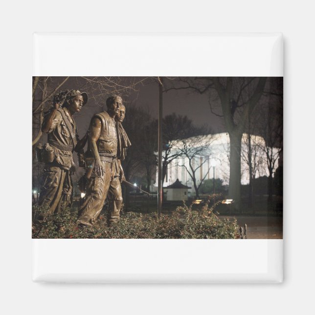 Vietnam Veterans Memorial Magnet (Framsidan)