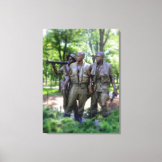 Vietnam Veterans Memorial Soldiers Canvastryck