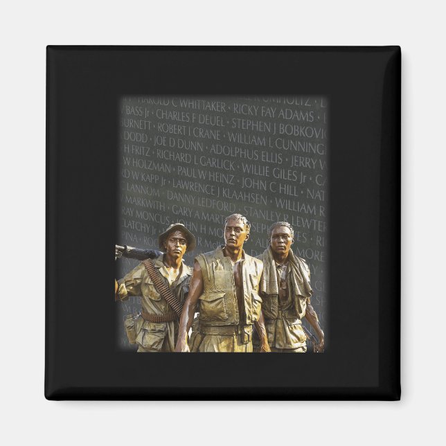 Vietnam Veterans Memorial Wall, Washington Magnet (Framsidan)