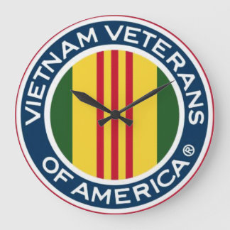 Vietnam Veterans of America Clock Stor Klocka