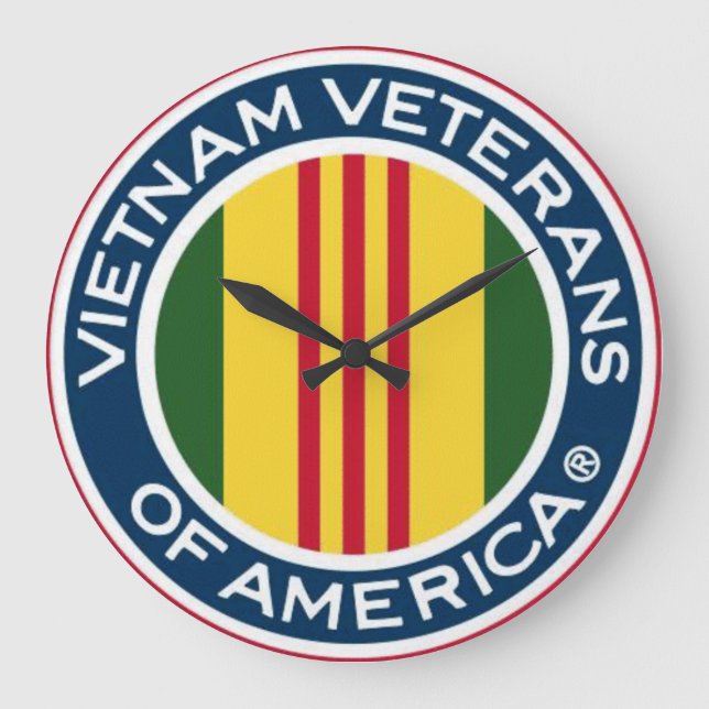 Vietnam Veterans of America Clock Stor Klocka (Framsida)