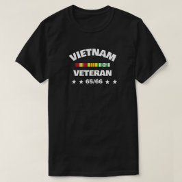 VIETNAM VETERANS TOUR OF TULY 65-66 T SHIRT
