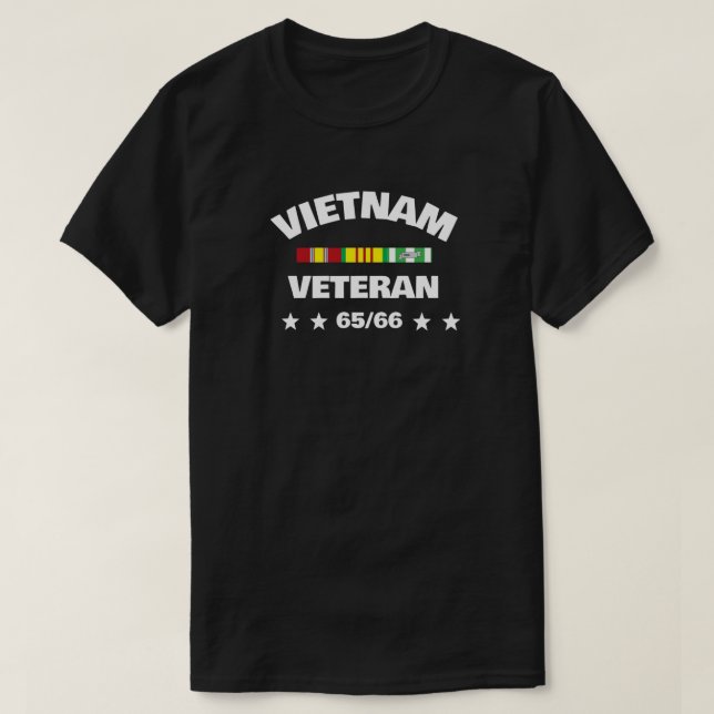 VIETNAM VETERANS TOUR OF TULY 65-66 T SHIRT (Design framsida)