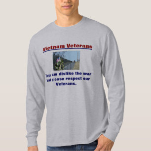 Vietnam veterant-skjorta respekt våra veteran t-shirt