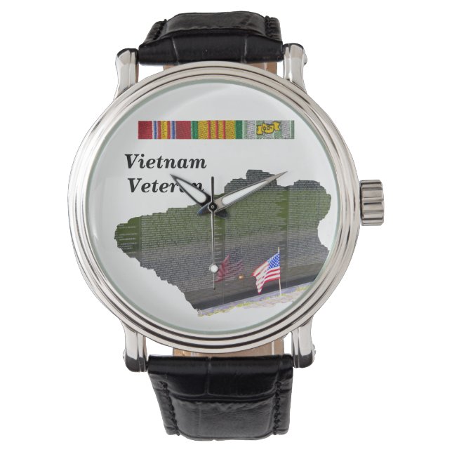 Vietnam Veteranur Armbandsur (Framsida)