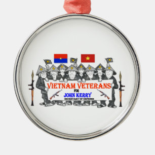 VIETNAM VETS for KERRY Julgransprydnad Metall