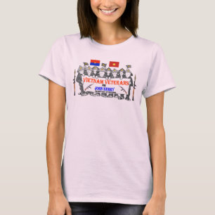 VIETNAM VETS for KERRY T-shirt