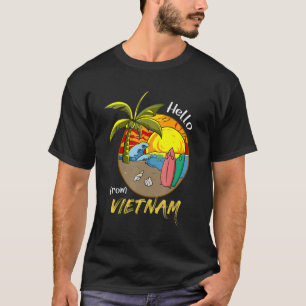 Vietnam Viet Kieu-ön ropar mig strand solig T Shirt