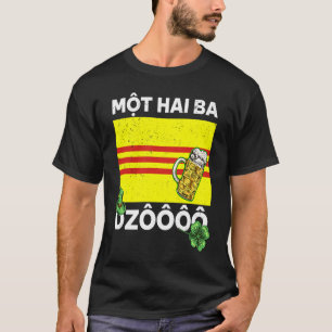 Vietnam Viet St. Patricks Day mot Hai Ba Dzo Cheer T Shirt