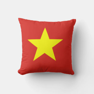 Vietnam (Vietnam) Flagga Kudde