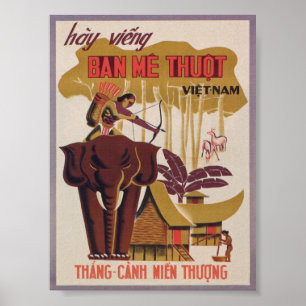 Vietnam Vintage resor Poster