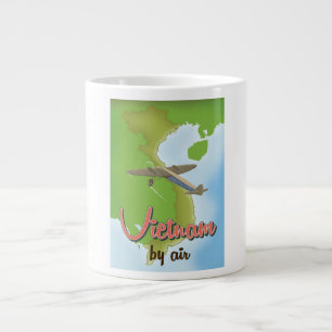Vietnam vintage resor poster jumbo mugg