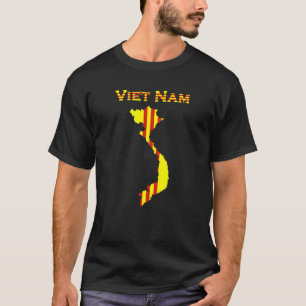 Vietnam VNCH Flagga Viet Nam Cong Hoa Ban Do Viet T Shirt