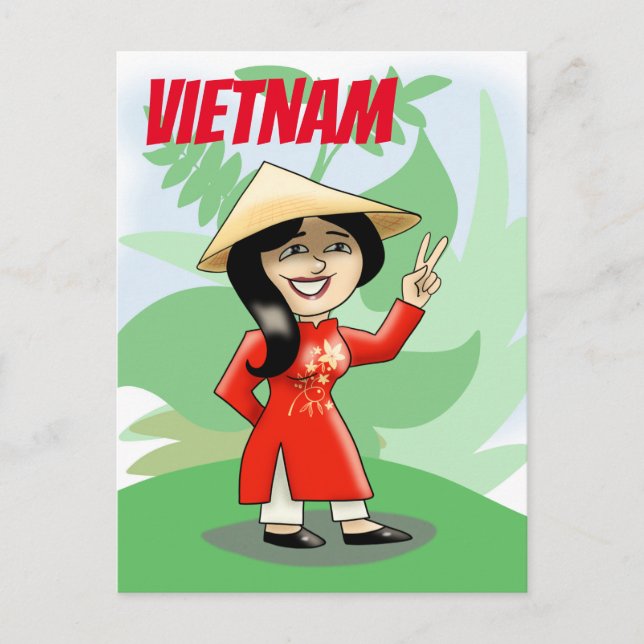 Vietnam Vykort (Framsida)