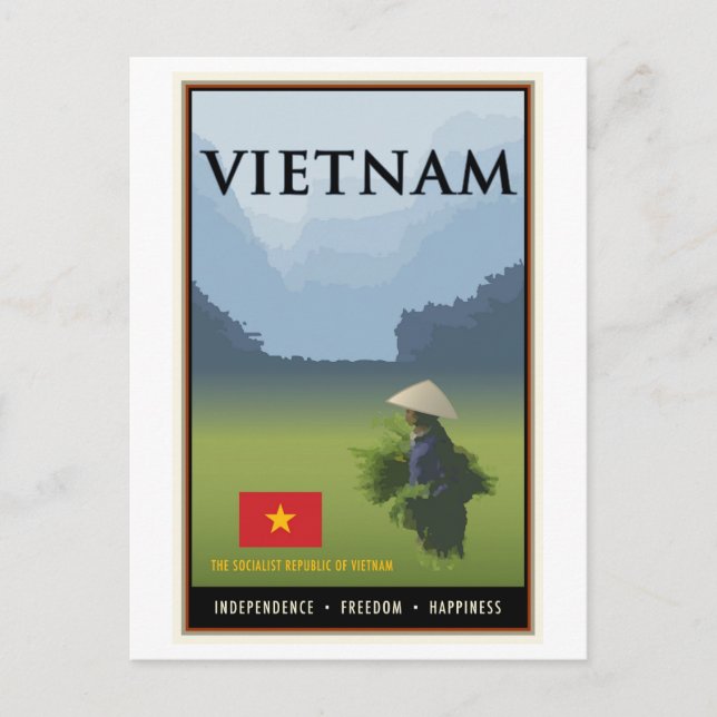 Vietnam Vykort (Framsida)