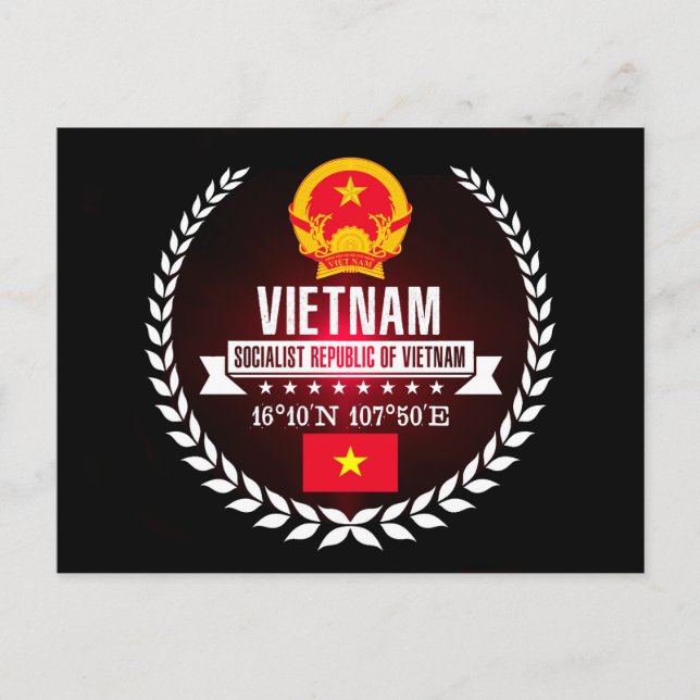Vietnam Vykort (Framsida)