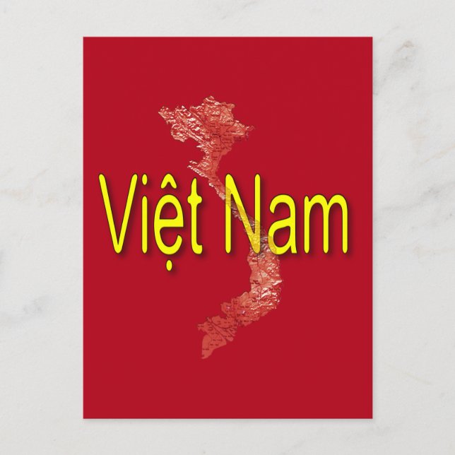 Vietnam Vykort (Framsida)