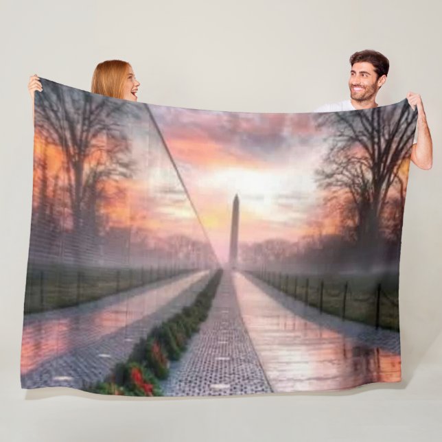 VIETNAM WALL FLEECEFILT (På plats)