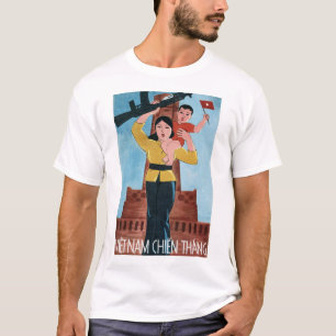 VIETNAM WINS! Förpropaganda för det gamla Amerik T Shirt