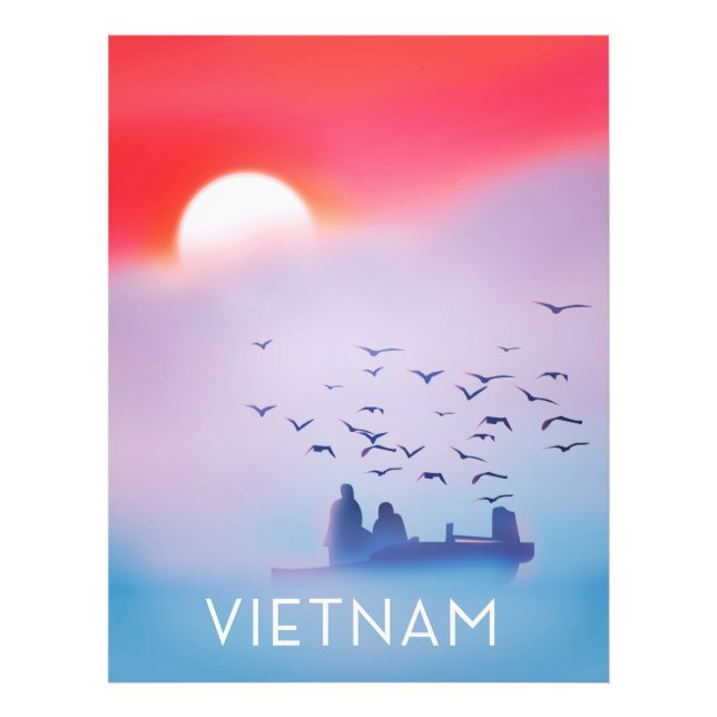 Vietnamafton sol Vacation poster (Framsidan)