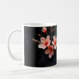 Vietnamese Peach Blossom Art Kaffemugg