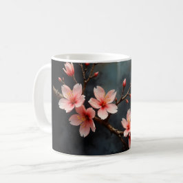 Vietnamesisk Ferskenblom Konst Kaffemugg