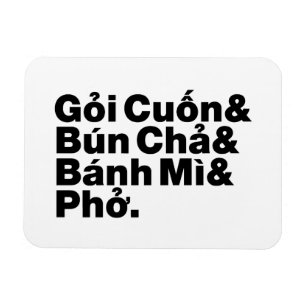Vietnamesisk gatamat magnet