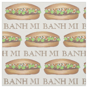 Vietnamesisk Gris Banh Mi Sandwich Food Foodie Tyg
