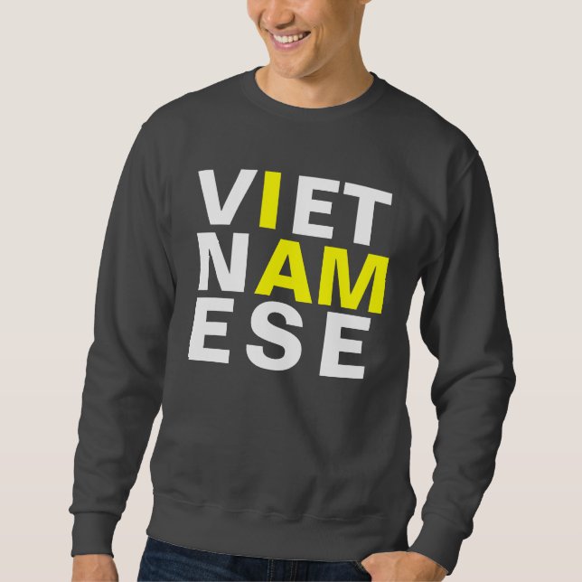 vietnamesisk jumper sweatshirt (Framsida)