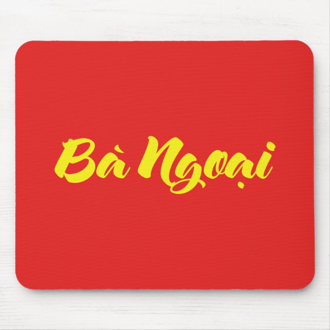 Vietnamesisk (Maternal) mormor - Bà Ngoi Musmatta (Framsidan)