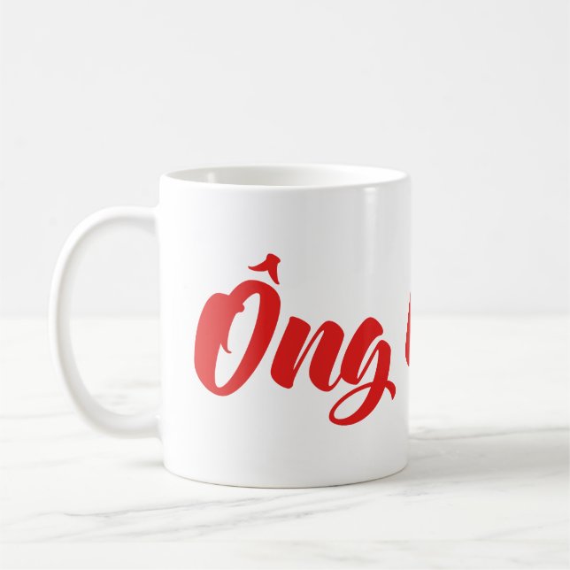 Vietnamesisk (morfar) - Ông Ngoại Kaffemugg (Vänster)