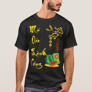 Vietnamesisk nyårshelg Dekorations 2023 Tet 202 T Shirt