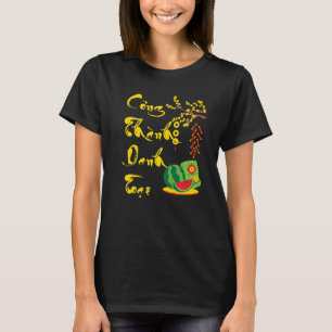 Vietnamesisk nyårshelg Dekorations 2023 Tet 202 T Shirt