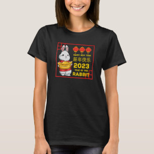 Vietnamesisk nyårsjubileum 12 Zodiacs Rabbit 2023 T Shirt