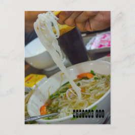 Vietnamesisk Pho Vykort