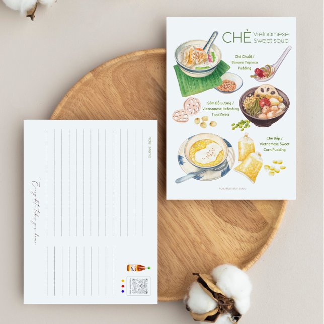 Vietnamesisk sötsoppa vykort (Skapare uppladdad)