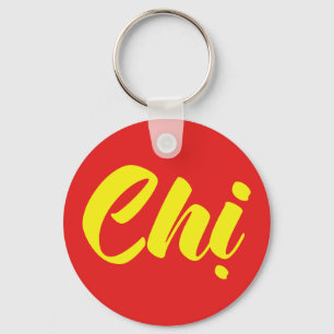 Vietnamesisk syster - Chi ~ Ting Viet Language Nyckelring