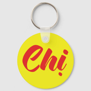 Vietnamesisk syster - Chi ~ Ting Viet Language Nyckelring