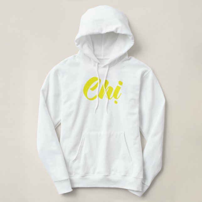 Vietnamesisk syster - Chi ~ Ting Viet Language Tröja (Design framsida)