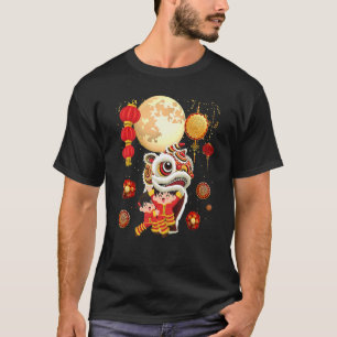 Vietnamesisk tet Chinese Full Moon Festival Mid Au T Shirt