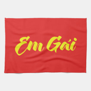 Vietnamesisk (ung) syster - Em Gái ~ Tiô ng Viet Kökshandduk