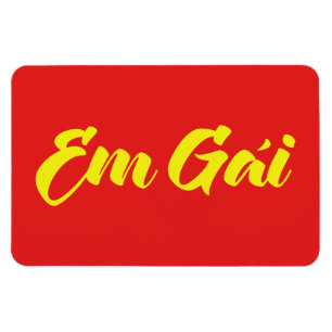 Vietnamesisk (ung) syster - Em Gái ~ Tiô ng Viet Magnet